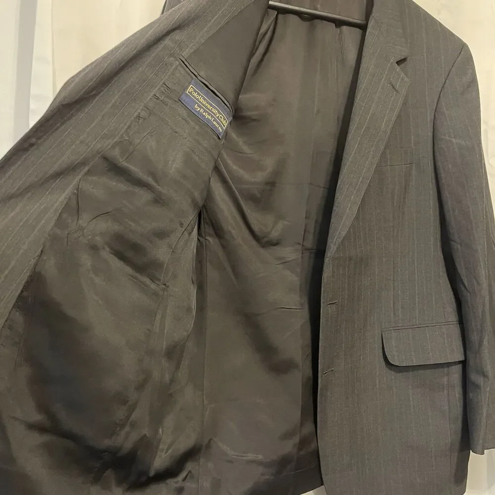 Vintage Polo University Club by Ralph Lauren Striped Blazer Men